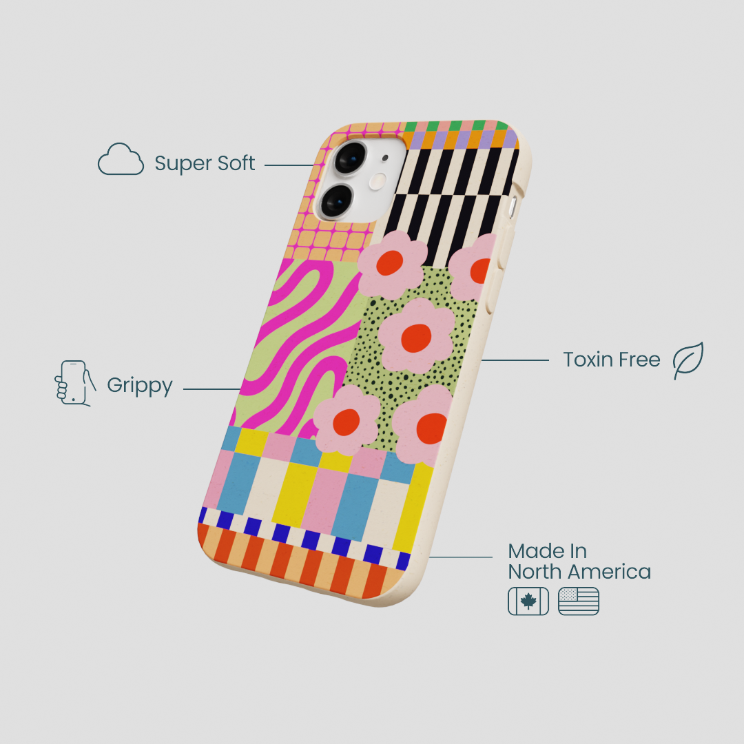 Seashell Abstract Cake iPhone 12 Mini Case