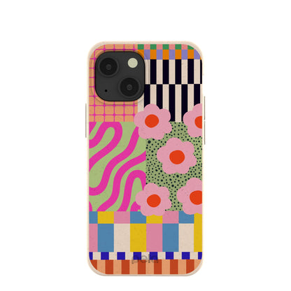 Seashell Abstract Cake iPhone 13 Mini Case