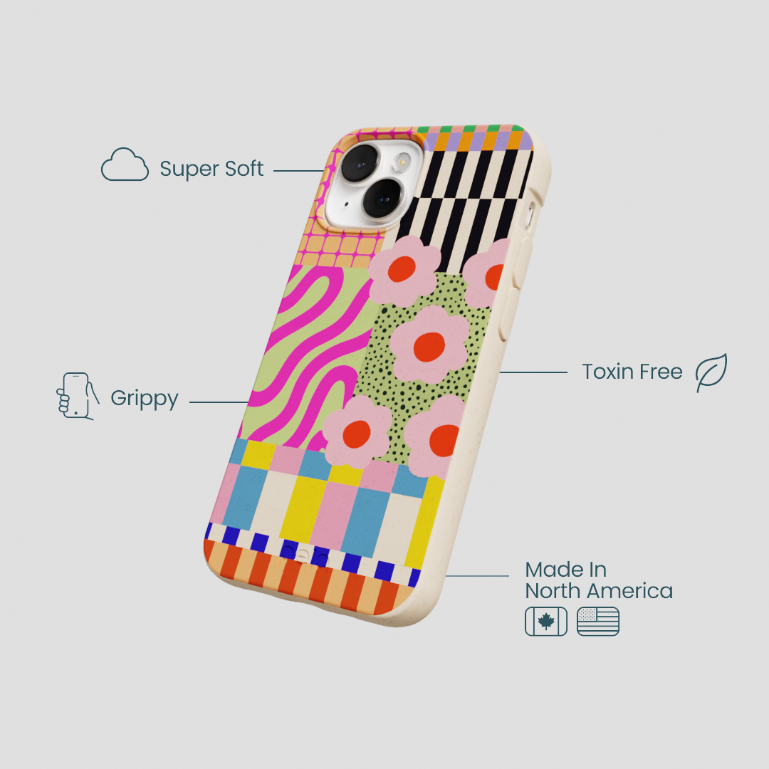 Seashell Abstract Cake iPhone 13 Mini Case