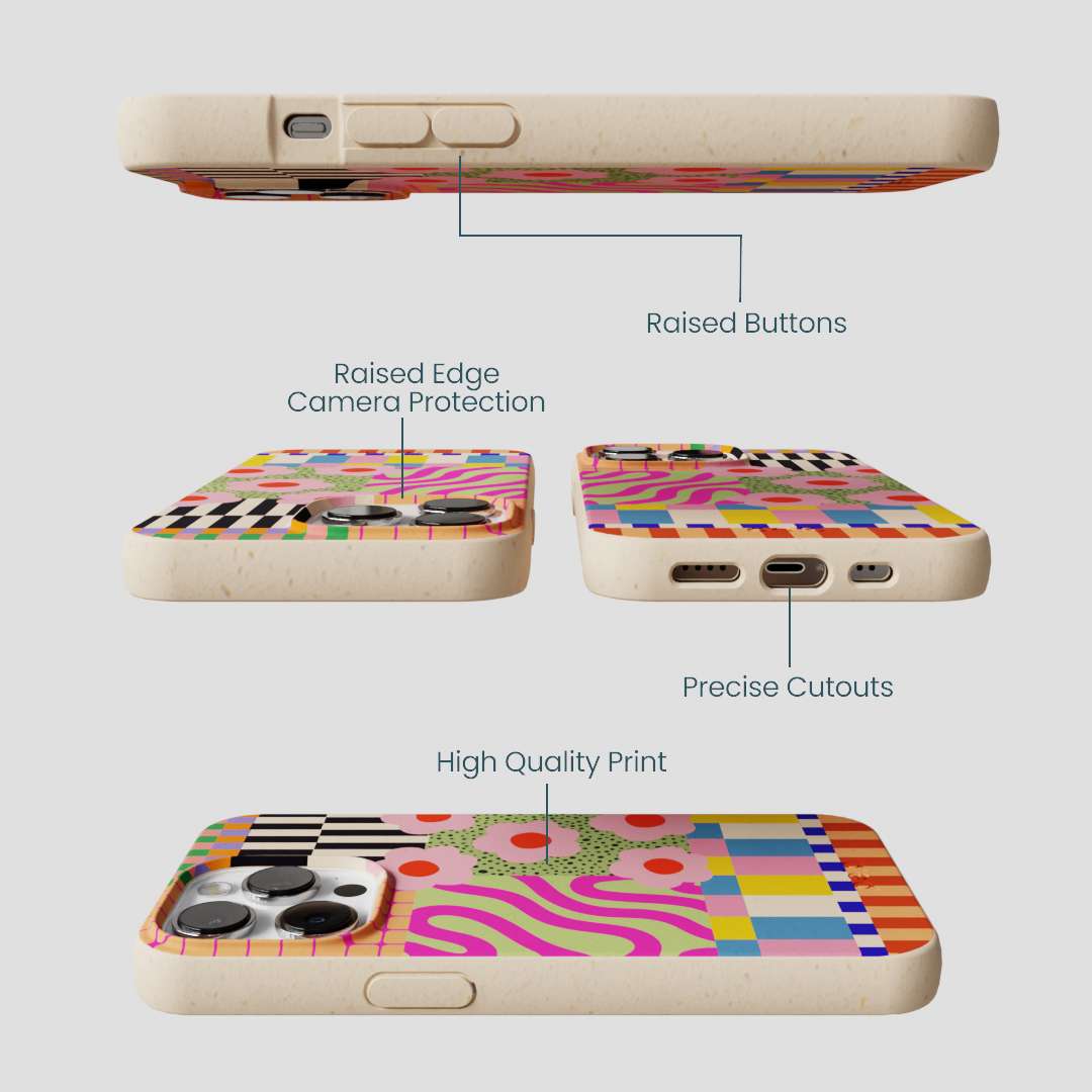 Seashell Abstract Cake iPhone 13 Pro Max Case