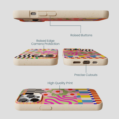 Seashell Abstract Cake iPhone 13 Pro Max Case