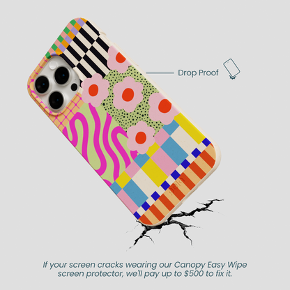 Seashell Abstract Cake iPhone 14 Pro Max Case