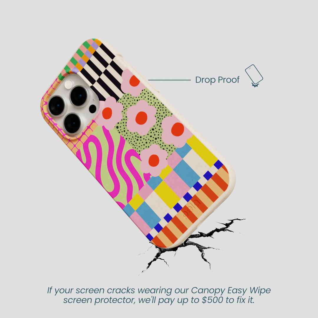 Seashell Abstract Cake iPhone 14 Pro Case