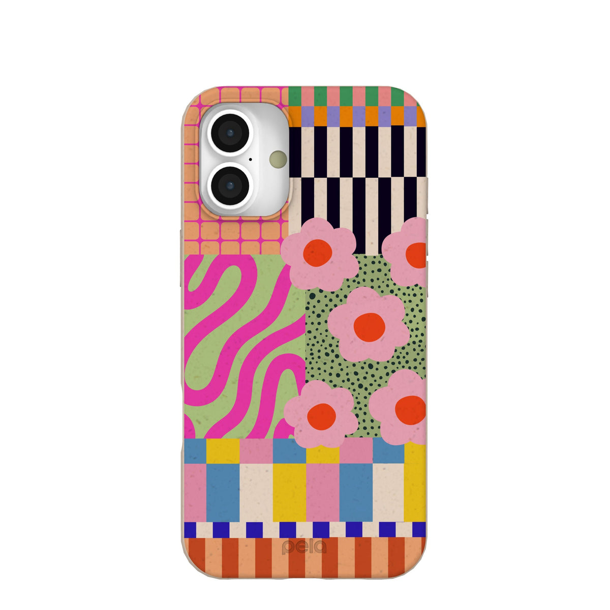 Seashell Abstract Cake iPhone 16 Plus Case