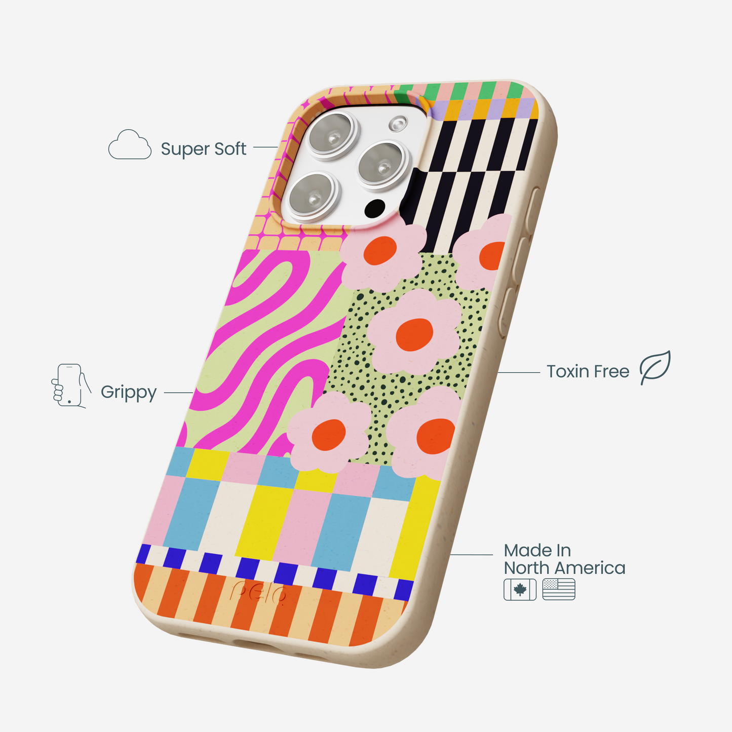 Seashell Abstract Cake iPhone 16 Pro Max Case