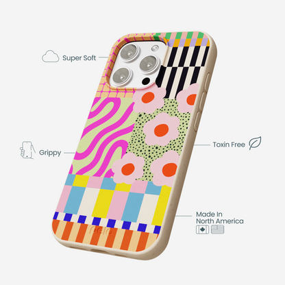 Seashell Abstract Cake iPhone 16 Pro Max Case