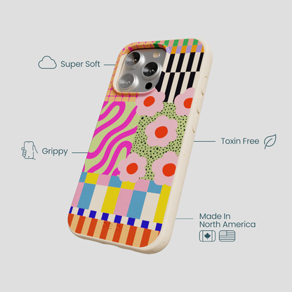Seashell Abstract Cake iPhone 16 Pro Case