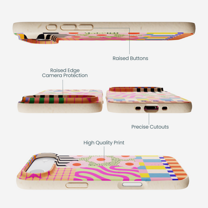 Seashell Abstract Cake iPhone Air Case