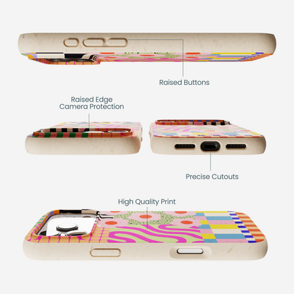 Seashell Abstract Cake iPhone 17 Pro Max Case