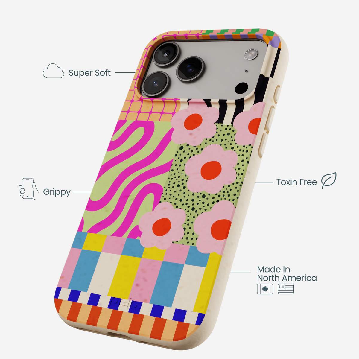 Seashell Abstract Cake iPhone 17 Pro Max Case