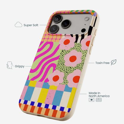 Seashell Abstract Cake iPhone 17 Pro Max Case