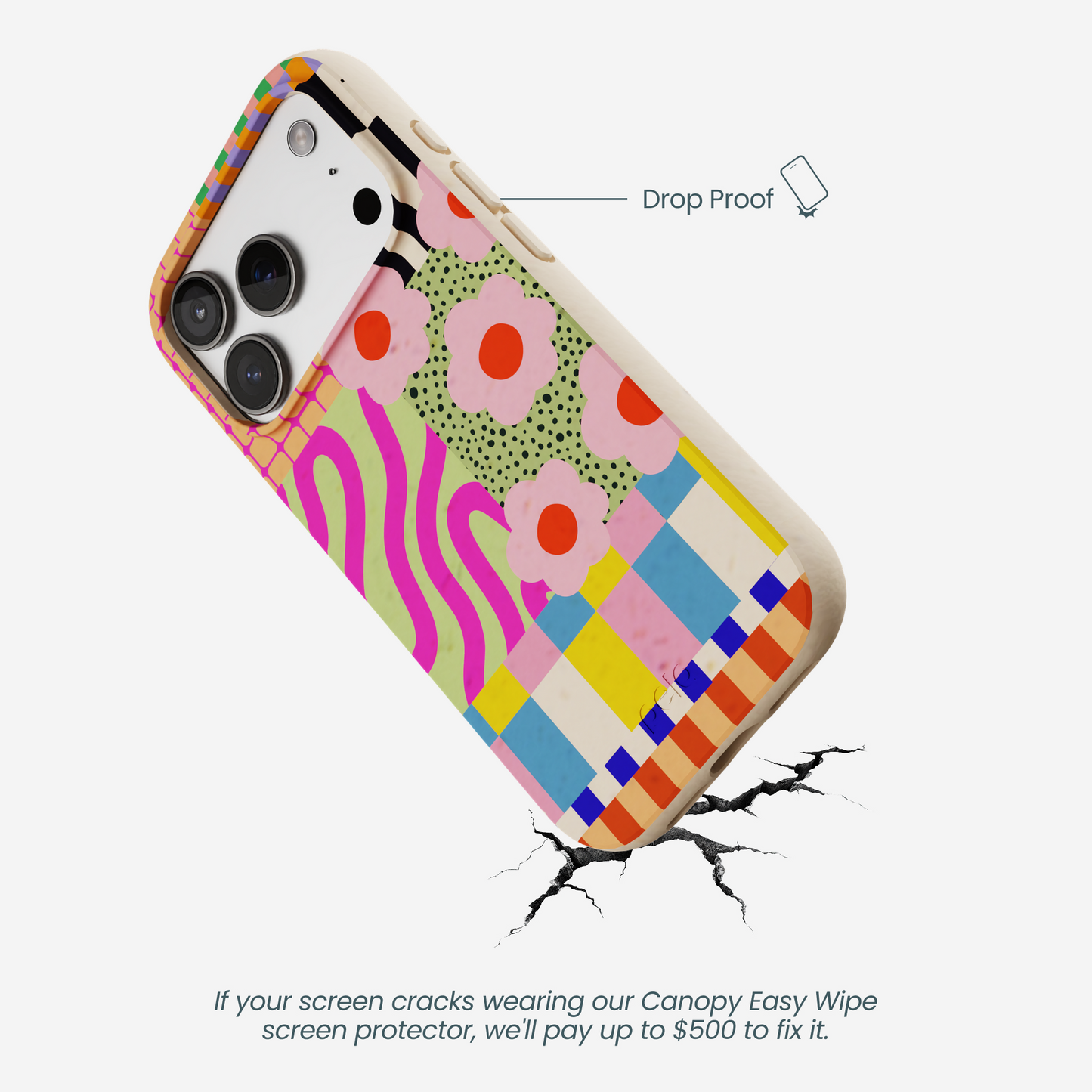 Seashell Abstract Cake iPhone 17 Pro Case