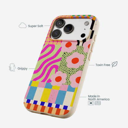 Seashell Abstract Cake iPhone 17 Pro Case