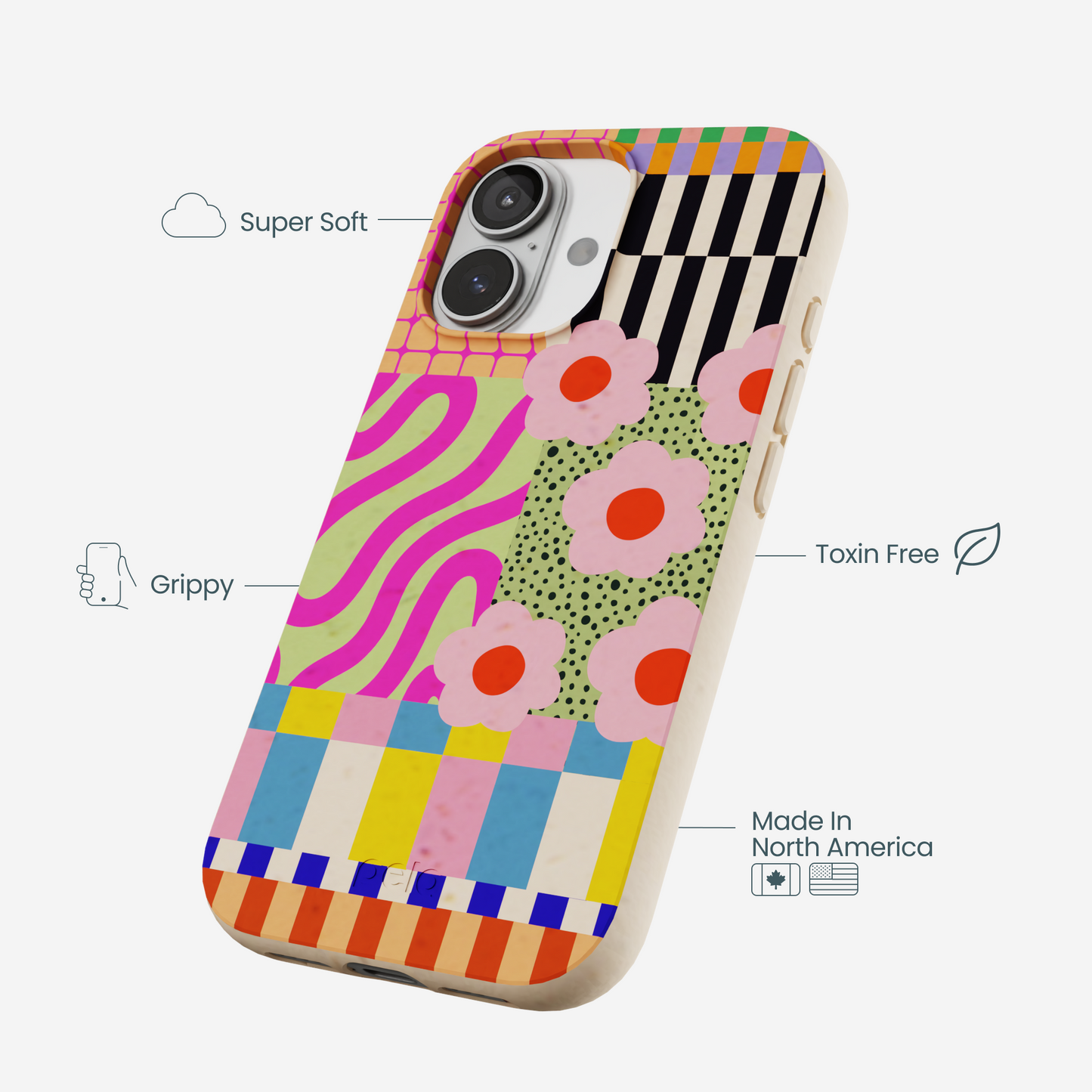 Seashell Abstract Cake iPhone 17 Case