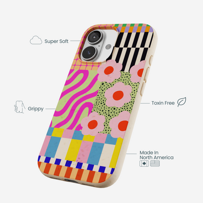 Seashell Abstract Cake iPhone 17 Case