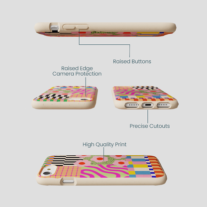 Seashell Abstract Cake iPhone 6/6s/7/8/SE Case