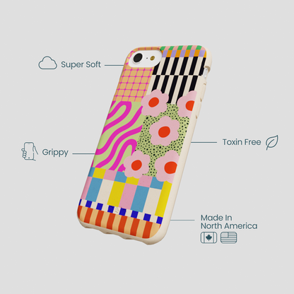 Seashell Abstract Cake iPhone 6/6s/7/8/SE Case