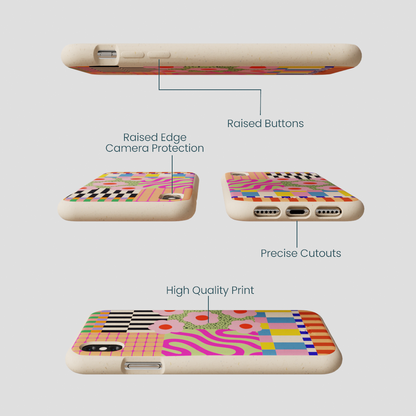 Seashell Abstract Cake iPhone XR Case