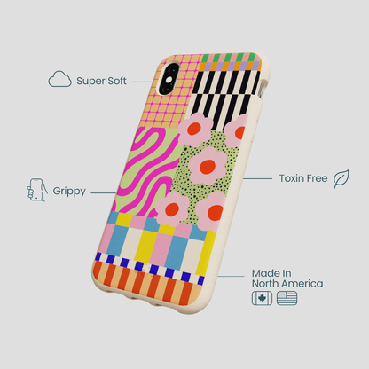 Seashell Abstract Cake iPhone XR Case