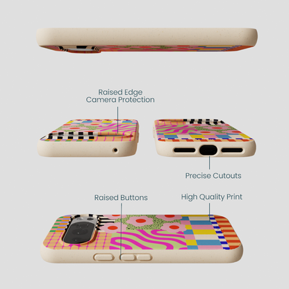 Seashell Abstract Cake Google Pixel 10/10 Pro Case