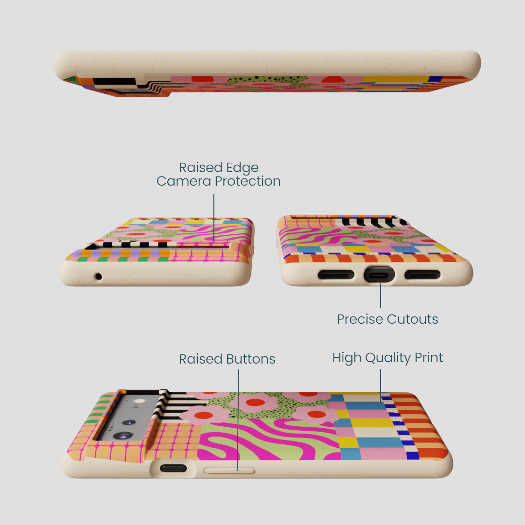 Seashell Abstract Cake Google Pixel 6a Case