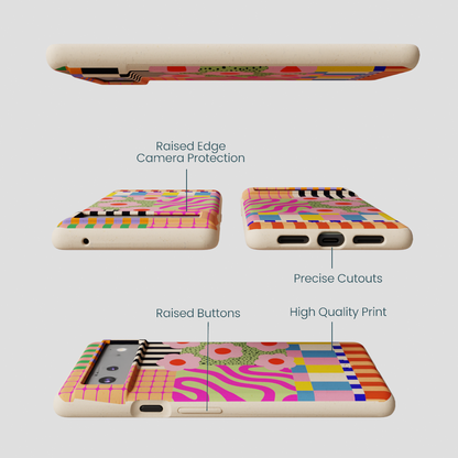 Seashell Abstract Cake Google Pixel 6a Case