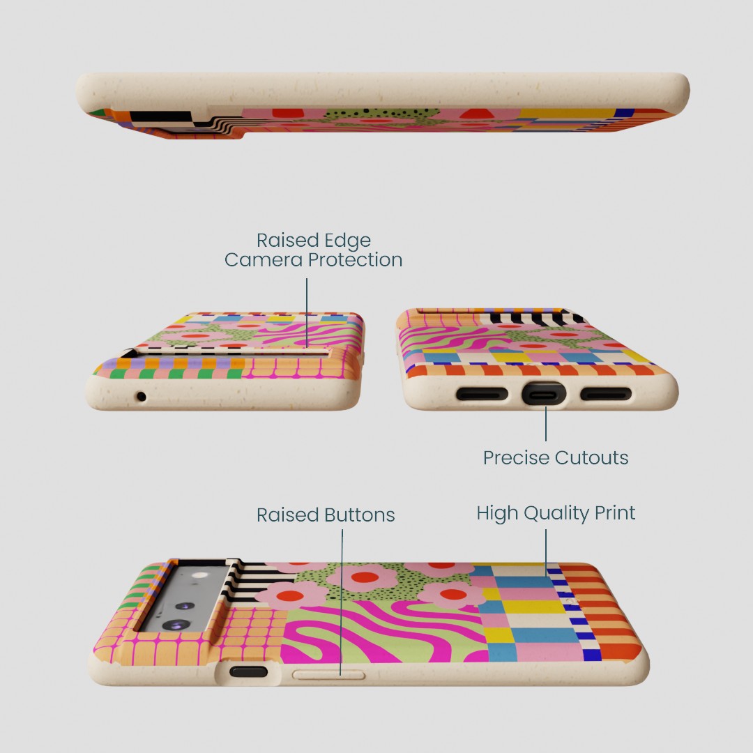 Seashell Abstract Cake Google Pixel 6 Case