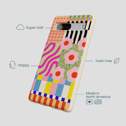 Seashell Abstract Cake Google Pixel 7a Case