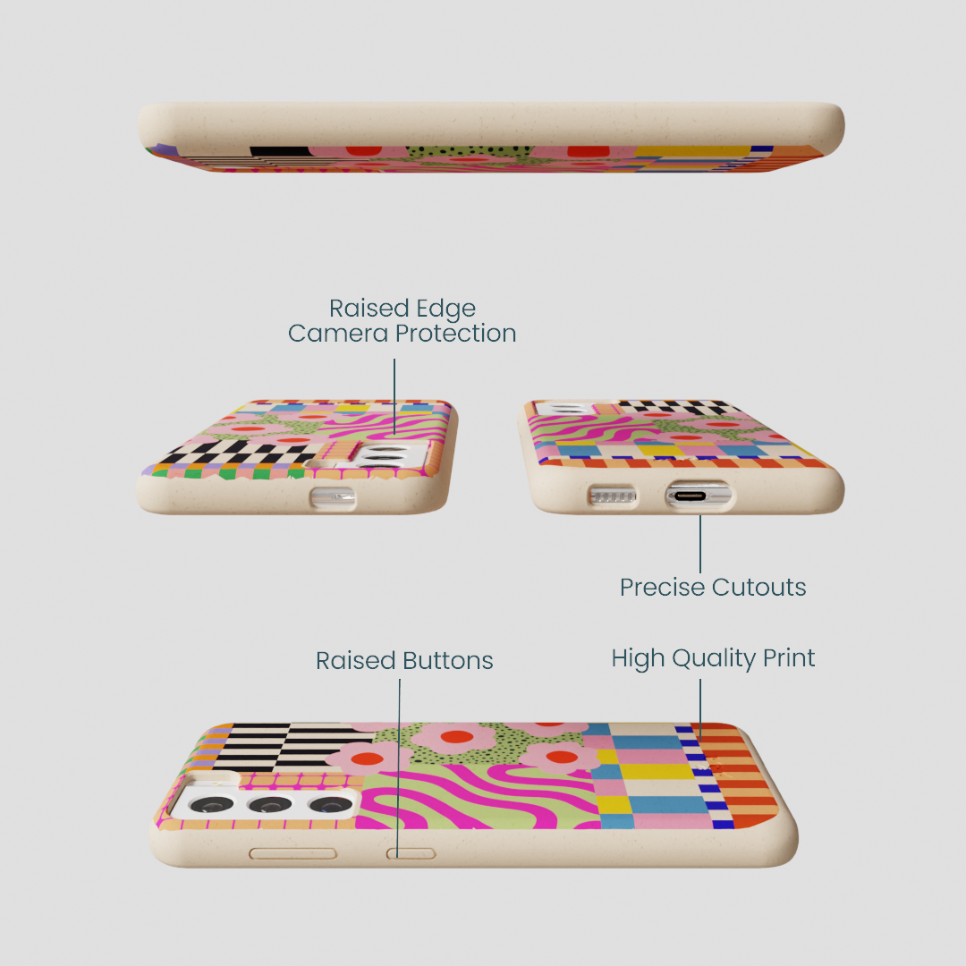 Seashell Abstract Cake Samsung Galaxy S22 Case