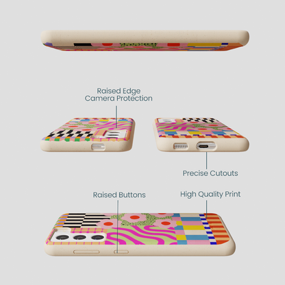 Seashell Abstract Cake Samsung Galaxy S22 Case