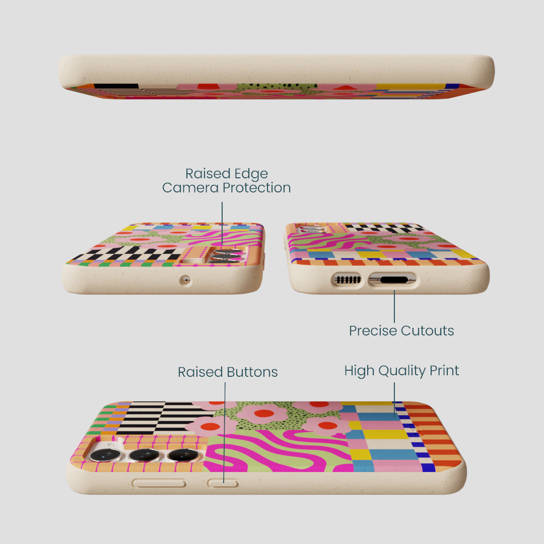 Seashell Abstract Cake Samsung Galaxy S23+(Plus) Case