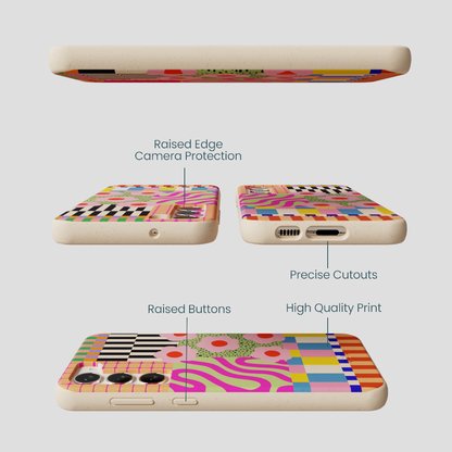 Seashell Abstract Cake Samsung Galaxy S23+(Plus) Case