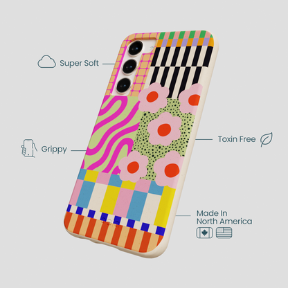 Seashell Abstract Cake Samsung Galaxy S23+(Plus) Case