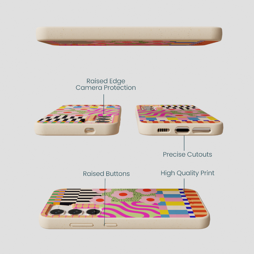 Seashell Abstract Cake Samsung Galaxy S23 Case