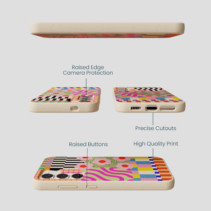 Seashell Abstract Cake Samsung Galaxy S23 Case