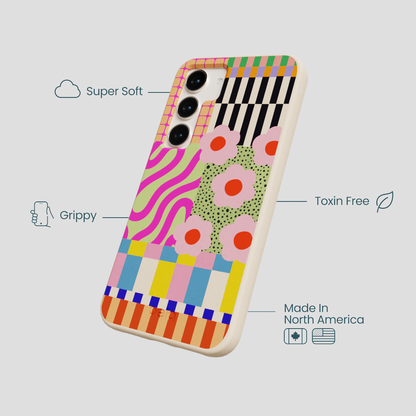 Seashell Abstract Cake Samsung Galaxy S23 Case