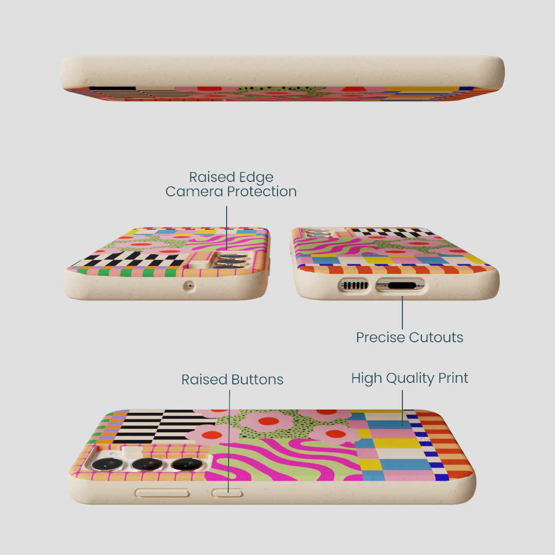 Seashell Abstract Cake Samsung Galaxy S24+(Plus) Case