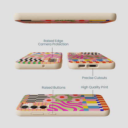 Seashell Abstract Cake Samsung Galaxy S24+(Plus) Case