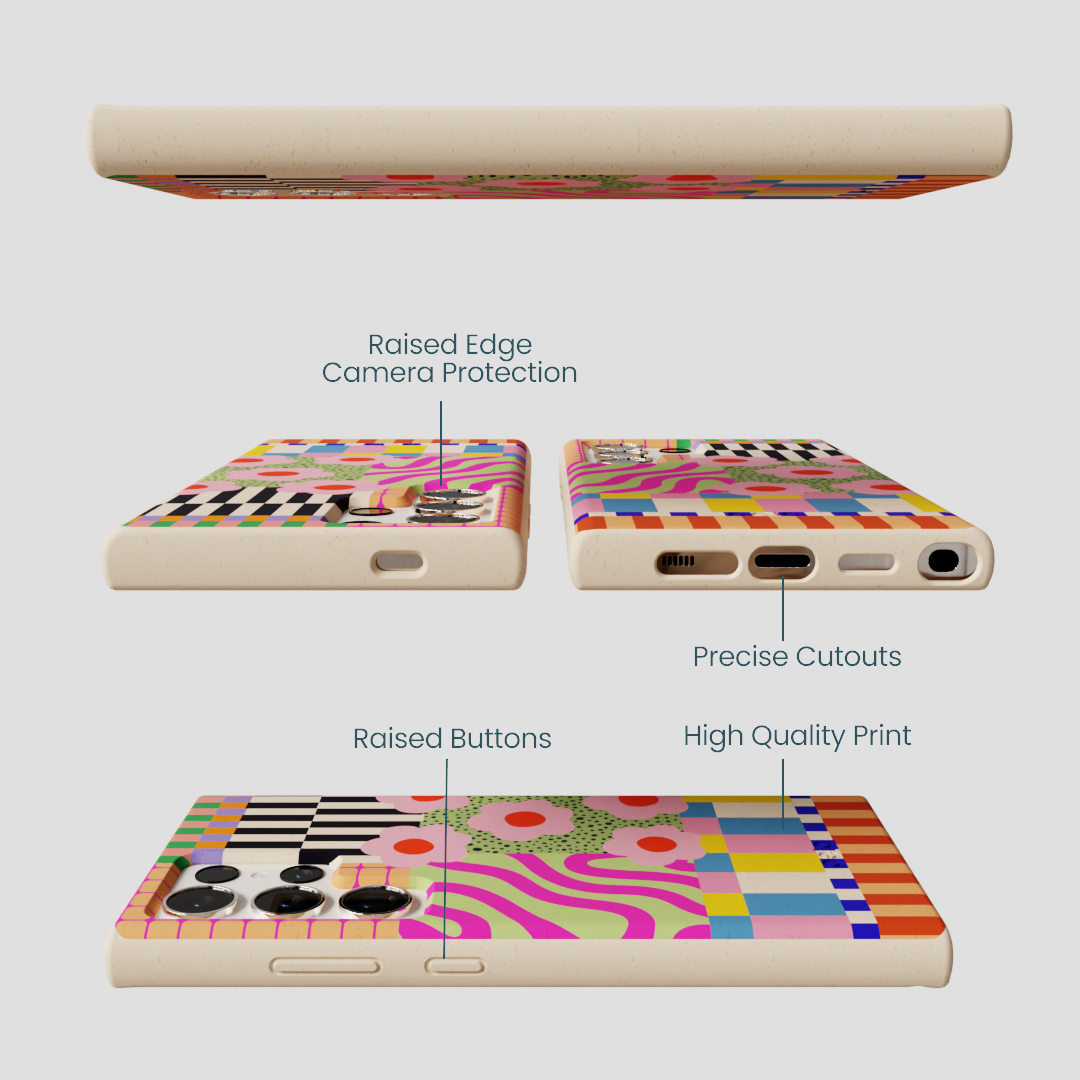 Seashell Abstract Cake Samsung Galaxy S24 Ultra Case