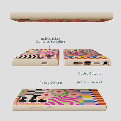 Seashell Abstract Cake Samsung Galaxy S24 Ultra Case