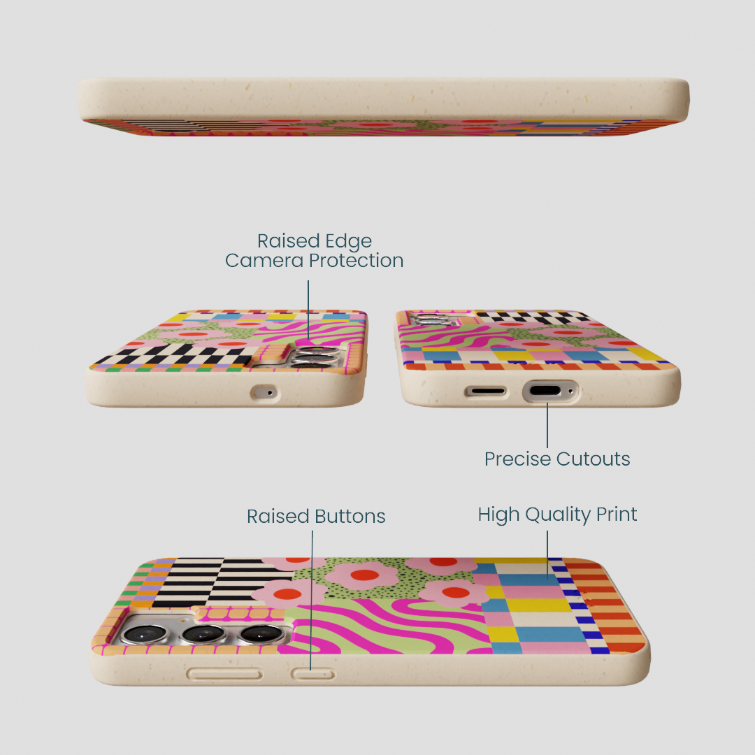 Seashell Abstract Cake Samsung Galaxy S25+(Plus) Case