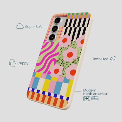 Seashell Abstract Cake Samsung Galaxy S25+(Plus) Case