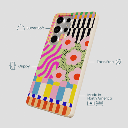 Seashell Abstract Cake Samsung Galaxy S25 Ultra Case