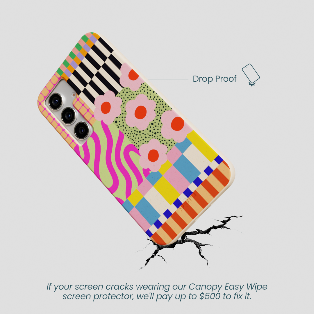 Seashell Abstract Cake Samsung Galaxy S25 Case