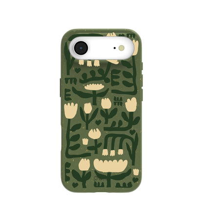 Forest Floor Abstract Tulips iPhone Air Case