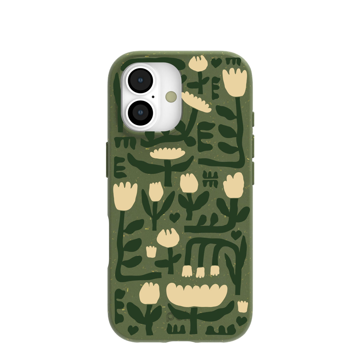 Forest Floor Abstract Tulips iPhone 17 Case