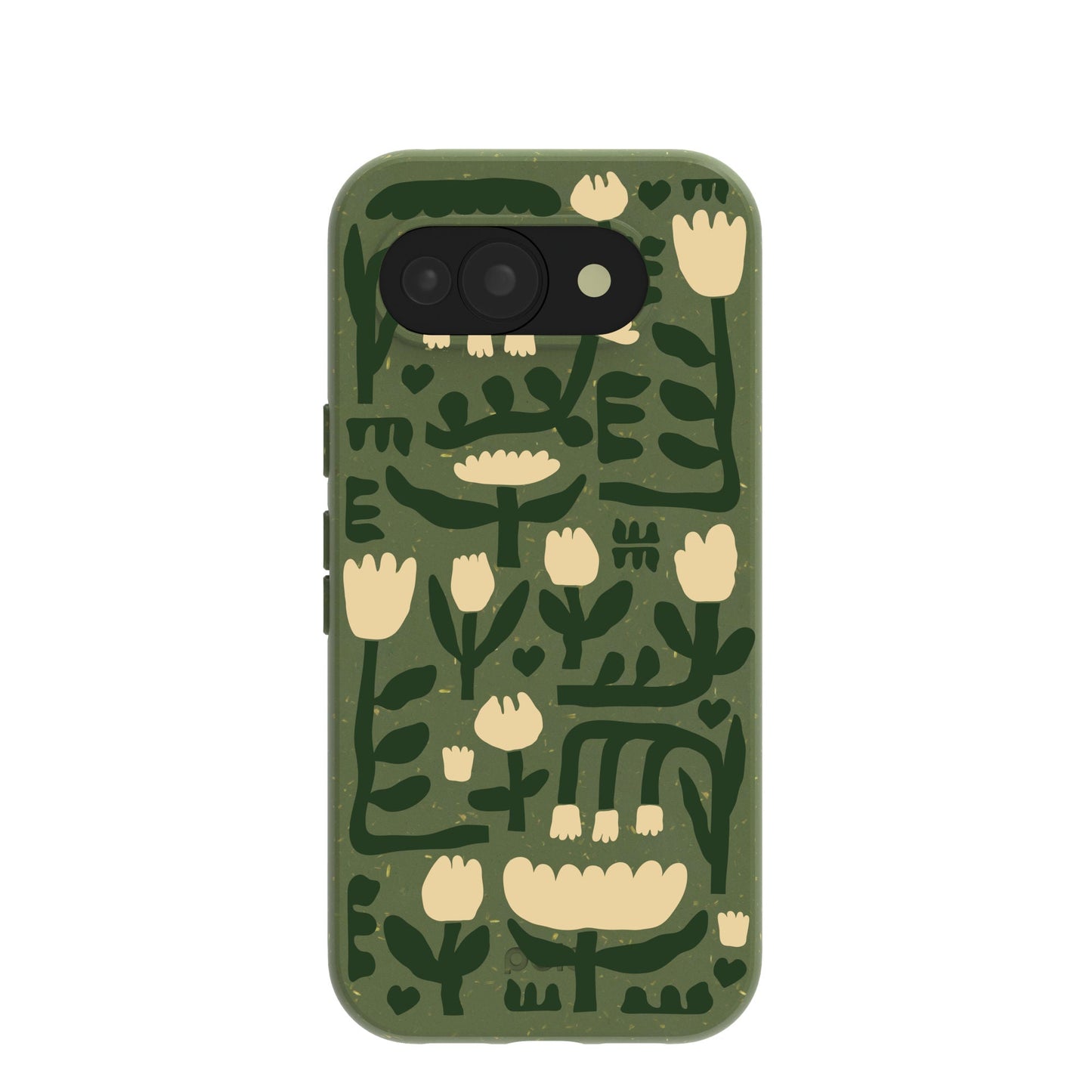 Forest Floor Abstract Tulips Google Pixel 10a Case
