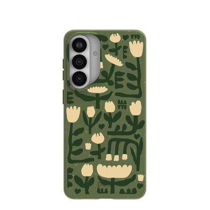 Forest Floor Abstract Tulips Samsung Galaxy S26+(Plus) Case