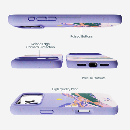 Lavender Alpine Sunset iPhone 17 Pro Max Case