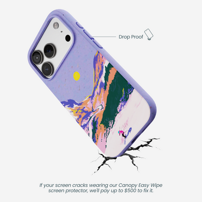 Lavender Alpine Sunset iPhone 17 Pro Case